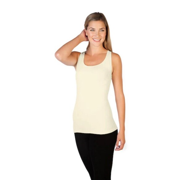 Skinny tees basic tank top one size yellow - Picture 1 of 7